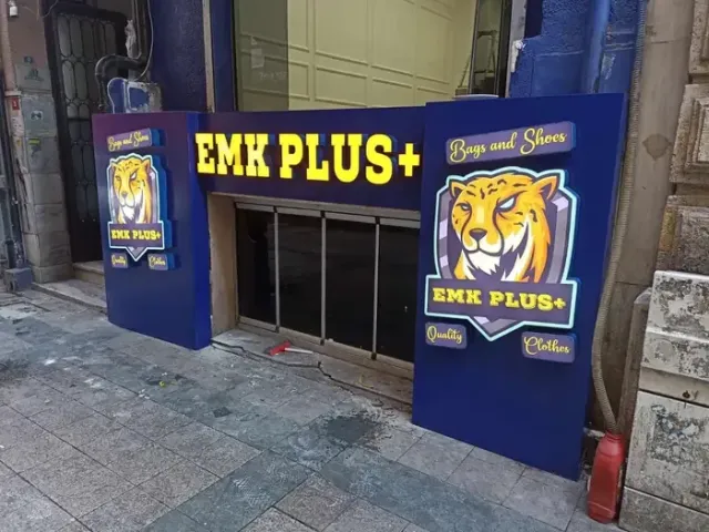 Pleksi kutu harf tabela